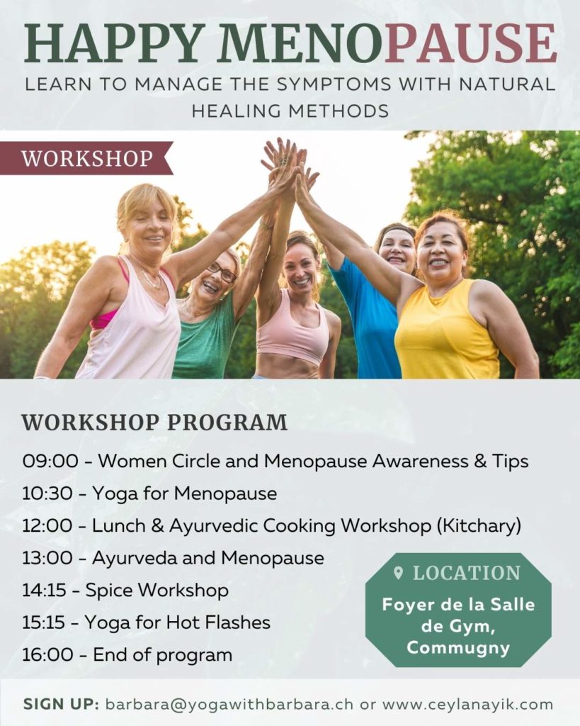 menopause workshop switzerland