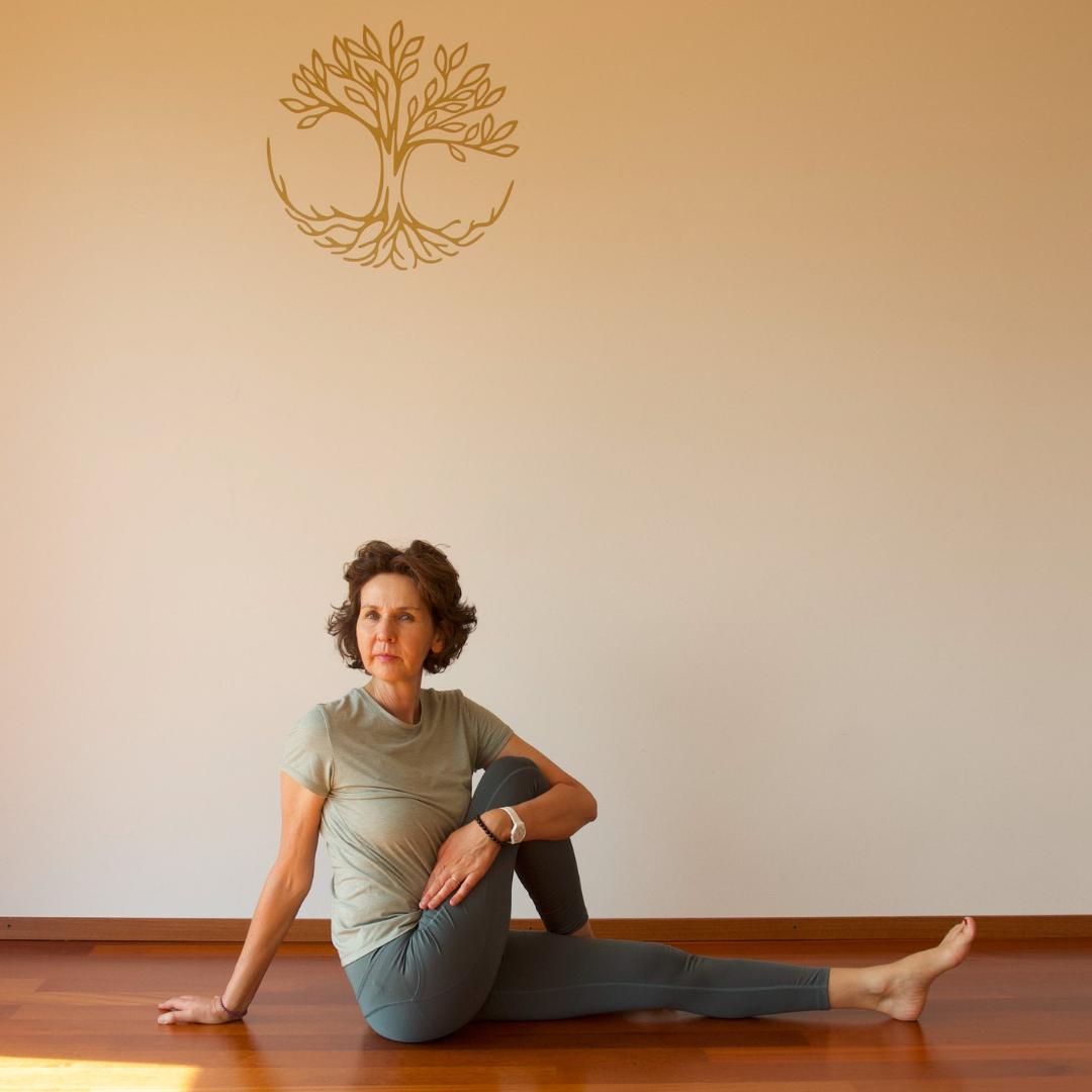doing menopause yoga