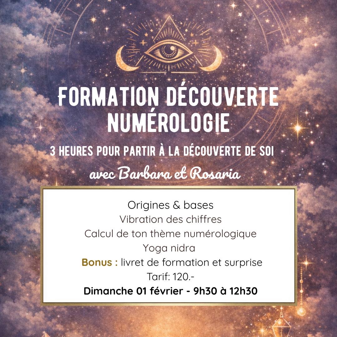 FORMATION DÉCOUVERTE NUMÉROLOGIE